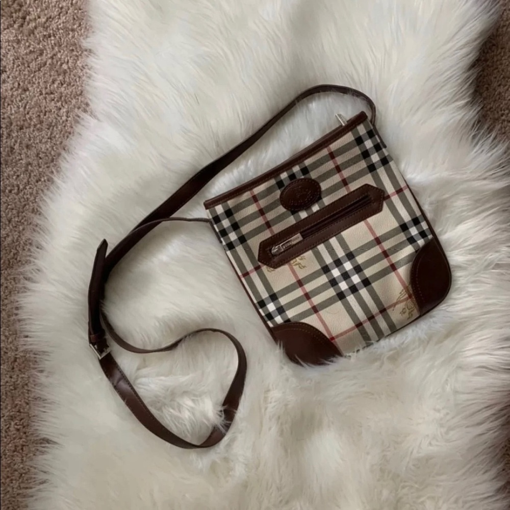 Burberry plaid crossbody